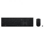 Lenovo Professional Wireless Rechargeable Combo Keyboard and Mouse | Keyboard and Mouse Set | Wireless | Mouse included | Nordic | Black