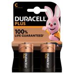 Duracell | Plus MN1400 | C | Alkaline | 2 tk