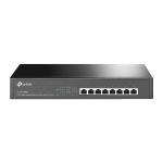L&uuml;liti | TP-LINK | TL-SG1008MP | Laua/jalamu | Rack | PoE+ 8 porti | TL-SG1008MP
