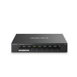 L&uuml;liti | MERCUSYS | MS108GP | Lauaplatvorm/jalamu | 8x10Base-T / 100Base-TX / 1000Base-T | PoE+ pordid 7 | MS108GP
