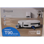 SALE OUT. Ecovacs DEEBOT T90 Max OMNI Vacuum Cleaner,Robot,Wet&Dry,30000Pa,TruEdge 3.0,ZeroTangle 4.0,OZMO Roller 3.0,White+OMNI Auto-Empty | Ecovacs Robot Vacuum Cleaner | DEEBOT T90 Max OMNI | Wet&Dry | Operating time (max) 257 min | 5200 mAh | Dus ...