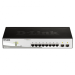 D-Link | 10-Port Gigabit Smart Managed Switch | DGS-1210-10 | Managed L2+ | Rackmountable