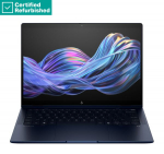 RENEW SILVER HP EliteBook X Flip G1i AI 14 - Ultra 7-256V, 16GB, 1TB SSD, 14 WUXGA 400-nit AG, 5MP IR cam, FPR, UK/Italian backlit keyboard, +Pen, Atmospheric Blue, 56Wh, Win 11 Pro, 1 years