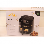 SALE OUT. ETA | Hot air fryer | ETA016890000 Vista | Power 1300 W | Capacity 4.3 L | Hot air technology | Black | DAMAGE PACKAGING