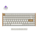 Keychron K2 HE - US Layout - Hot-Swappable Gateron Magnetic Nebula - White Wireless Keyboard