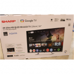 SALE OUT. Sharp 50JP7265E 50" (126cm) 4K Ultra HD QLED MiniLED Google TV | SALE OUT. Sharp 4K QLED MiniLED TV | 50JP7265E | 50 | Smart TV | Google TV | UHD | Silver | DAMAGED PACKAGING
