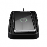 Goobay 60471 Wireless Vehicle Fast Charger 15 W, Black | Goobay