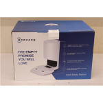 SALE OUT. Ecovacs | Auto-Empty Station in White for OZMO T8 Series and N8/T9 Series incl. 2 dust bags | White | DAMAGED PACKAGING