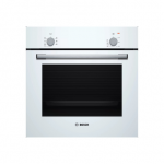 Bosch Oven | HBF010BV1S | 66 L | Electric | Manual | Control knob | Height 59.5 cm | Width 59.4 cm | White