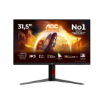 AOC U32G4U | 32 " | Fast IPS | UHD | 16:9 | 160 Hz | 1 ms | 3840 x 2160 pixels | 450 cd/m&sup2; | HDMI ports quantity 2 | Black