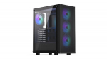 Case | ENDORFY | Ventum 200 ARGB | MidiTower | Case product features Transparent panel | Not included | ATX | MicroATX | MiniITX | Colour Black | EY2A014