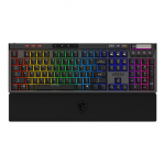 MSI STRIKE PRO WIRELESS | Gaming keyboard | Wireless | US | Black | 2.4 GHz Wireless, Bluetooth, USB 2.0 | Kailh Midnight Pro Silent Tactile