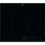 Pliidiplaat Electrolux, 4 x induktsioon, 60 cm, Hob2Hood faasitud esiserv, must