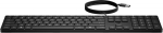 HP 320K USB Wired Keyboard - Black - US/RUS