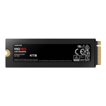 Samsung | 990 PRO with Heatsink | 4000 GB | SSD form factor M.2 2280 | Solid-state drive interface M.2 NVME | Read speed 7450 MB/s | Write speed 6900 MB/s