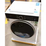 SALE OUT. Midea MF205W80BA30/W-BK Washing Machine | Midea | Washing Machine | MF205W80BA30/W-BK | Energy efficiency class A | Front loading | Washing capacity 8 kg | 1400 RPM | Depth 49 cm | Width 60 cm | Display | LED | White | UNPACKED, SCRATCHED DOOR