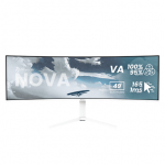 Arozzi Nova | 49 " | VA | 32:9 | 165 Hz | 4 ms | 5120 x 1440 pixels | 350 cd/m&sup2; | HDMI ports quantity 2 | White