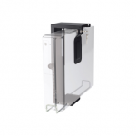 Neomounts CPU-D075BLACK/LK CPU holder | Adjustable Height | Maximum weight (capacity) 10 kg | Black