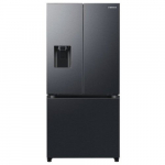 K&uuml;lmik Side-by-side Samsung, 178 cm, 330/165 l, 40 dB, Prantsuse uks, elektrooniline juhtimine, NoFrost, must