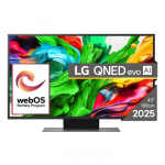TV Set | LG | 43" | 4K/Smart | 3840x2160 | Wireless LAN | Bluetooth | webOS | Black | 43QNED86A3C
