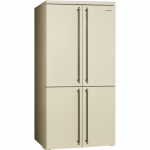 K&uuml;lmik Smeg Colonial, 187 cm, 385/196 l, 39 dB, elektrooniline juhtimine, NoFrost, kreem