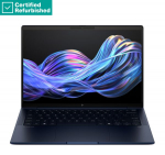 RENEW SILVER HP EliteBook X G1i AI 14 - Ultra 5-228V, 32GB, 1TB SSD, 14 WUXGA 400-nit AG, 5MP IR cam, 4G/5G Modem, FPR, US/Hebrew backlit keyboard, Atmospheric Blue, 68Wh, Win 11 Pro, 1 years
