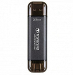 V&auml;line SSD-plaat | TRANSCEND | ESD310C | 256GB | USB-C | USB | 3D NAND | TS256GESD310C