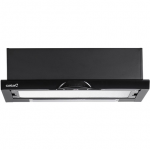 CATA Kapuuts TF-5260/C Teleskoopiline Energiat&otilde;hususe klass E Laius 60 cm 325 m&sup3;/h Mehaaniline liugurjuhtimine Must