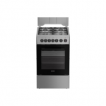 Indesit I5G5PMX Cooker, Freestanding, Gas, Width 50cm, Stainless Steel