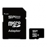 Silicon Power | 8 GB | MicroSDHC | Flash memory class 10 | SD adapter