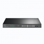 TP-LINK | Switch | TL-SG1218MP | Unmanaged | Rackmountable | 10/100 Mbps (RJ-45) ports quantity 18 | 1 Gbps (RJ-45) ports quantity | SFP ports quantity 2 | PoE ports quantity | PoE+ ports quantity 16 | Power supply type 100-240VAC, 50-60Hz voltage |  ...
