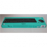 SALE OUT. Logitech MK270 | Keyboard and Mouse Set | Wireless | US | Black | DAMAGED PACKAGING, MINOR SCRATCH ON THE EDGE