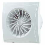 Blaugerg Fan | Sileo 100 | Extractor Fan | White | Diameter 10 cm | Number of speeds 1