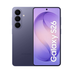 Samsung | Galaxy | S26 | Cobalt Violet | 6.3 " | Dynamic AMOLED 2X | 1080 x 2340 pixels | Exynos | 2600 | Internal RAM 12 GB | 512 GB | Dual SIM | 3G | 4G | 5G | Main camera resolution 50 MP | Secondary camera resolution 10 MP | Android | 16 | 4300 mAh