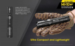 TASKULAMP MH SEERIA/1200 LUUMENIT MH10 V2 NITECORE