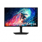 Samsung Odyssey OLED G6 G61SH | 27 " | OLED | QHD | 16:9 | 240 Hz | 0.03 ms | 2560 x 1440 pixels | 200 cd/m&sup2; | HDMI ports quantity 1 | Black