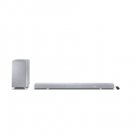 Sharp | 5.1.2 Dolby Atmos/DTS:X Soundbar with Wireless Subwoofer | HT-SBW55121(SL) | 650 W | Bluetooth | Silver | Wireless connection