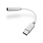 FIXED Link AdapterUSB-C/3.5mm jack, White | Fixed