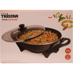 SALE OUT. Tristar PZ-9130 Electric Wok, Black | SALE OUT. | Tristar Electric Wok | PZ-9130 | 1500 W | Stainless steel | 4.5 L | Black | DAMAGED PACKAGING, SCRATCHED HANDLE