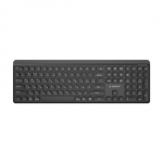 Gembird KB-WPS-03-CYRL | Keyboard | Wireless | Cyrillic | Bluetooth | Black
