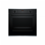 Bosch Oven | HBA2340B0 | 71 L | Electric | Hydrolytic | Knobs | Convection | Height 59.5 cm | Width 59.4 cm | Black