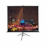 Elite Screens | Tripod Series | T113UWS1 | Diagonal 113 " | 1:1 | Viewable screen width (W) 203 cm | Black