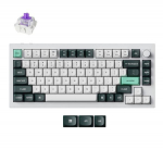 KEYBOARD WRL Q1 HE RGB/SHELL WHITE Q1H-P1 KEYCHRON