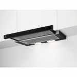 &Otilde;hupuhastaja Electrolux, integreeritav, teleskoop, 60 cm, 370 m3/h, 68 dB, matt must