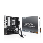 Mainboard | ASUS | AMD B850 | SAM5 | Micro-ATX | Memory DDR5 | Memory slots 4 | 3xPCI-Express 4.0 16x | 1xPCI-Express 5.0 16x | 3xM.2 | 1xHDMI | 1xDisplayPort | 5xUSB 2.0 | 2xUSB 3.2 | 2xUSB-C | 1xRJ45 | 3xAudio port | B850MMAXGAMINGWIFI