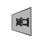 Neomounts Wall mount | WL40-550BL12 | Full motion, Tilt, Swivel | 32-55 " | Maximum weight (capacity) 35 kg | Black