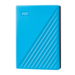 External HDD | WESTERN DIGITAL | My Passport | 6TB | USB 2.0 | USB 3.2 | Colour Sky Blue | WDBR9S0060BBL-WESN