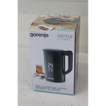 SALE OUT. | Gorenje Kettle | K17DWDII | Electric | 2200 W | 1.7 L | Stainless Steel | 360&deg; rotational base | Black | DEMO, SCRATCHED