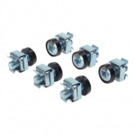 Digitus Fixing set for 483 mm (19&lsquo;&lsquo;) and 254 mm (10") components, M6 | DN-19 SET-S