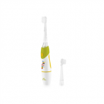 ETA Toothbrush | Sonetic ETA071090040 | Battery operated | For kids | Number of brush heads included 2 | Number of teeth brushing modes 1 | Green/White